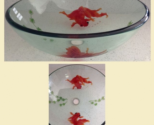 goldfish vessel sink